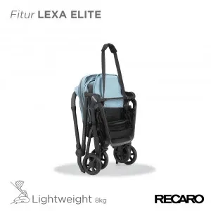 Recaro Lexa Elite Prime Compact Fold Stroller - Silent Grey