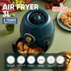 Promo Bear Air Fryer 3L, Alat Penggorengan Tanpa Minyak - Dark Green -  Jakarta Timur - Paninti Hub